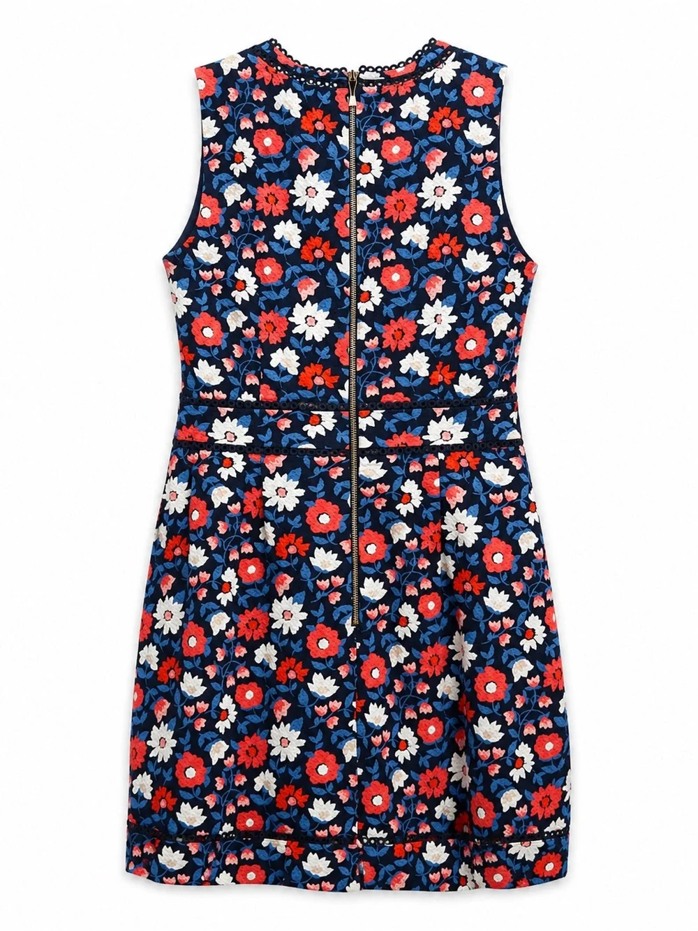 Kate Spade floral print sleeveless dress.
